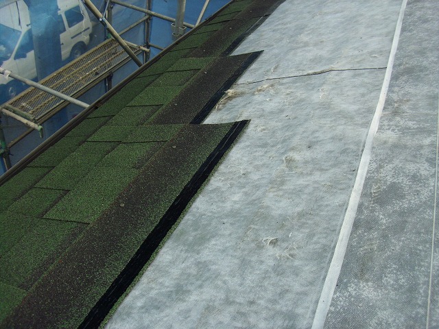 アスファルトシングルの工事もおまかせ